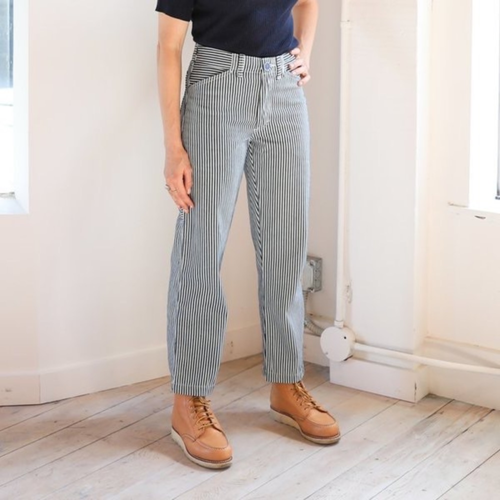 Gravel and Gold - Striped Painters Pants SIZE 3